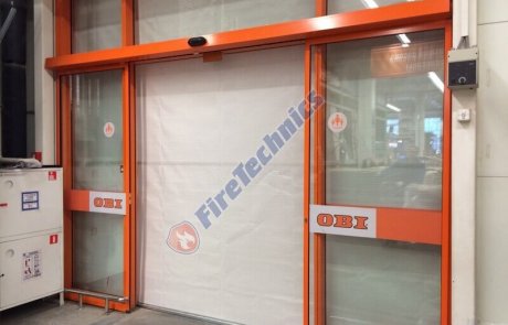 Экономичные противопожарные шторы FireShield-EI120