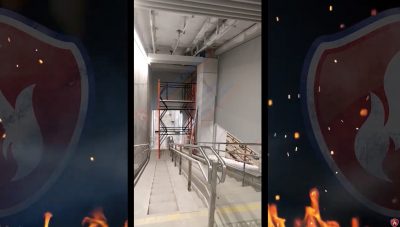 Дымозащитные шторы FireTechnics Е 60, метрополитен